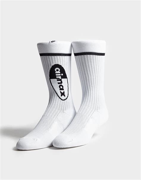 nike sportswear air max crew socken unisex weiß